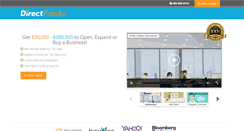 Desktop Screenshot of directfunder.com